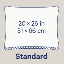 روبالشی سایز استاندارد Standard Pillow