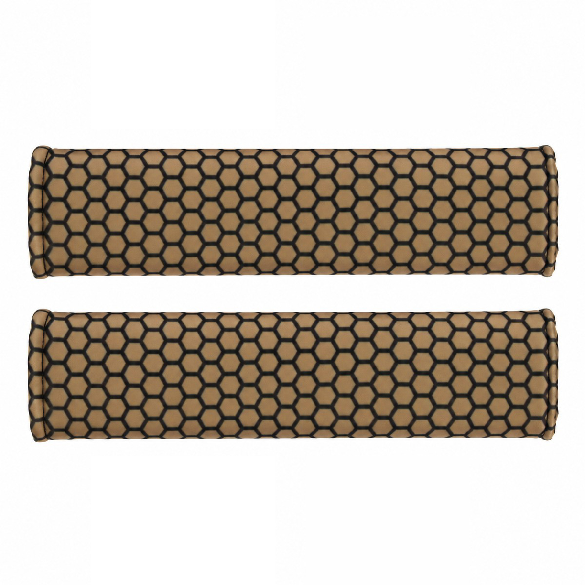 Honeycomb Padded Strap Sleeves کاور کمربند خودرو طرح زنبوری شیکدو مدل CK19 بسته 2 عددی - تصویر 1